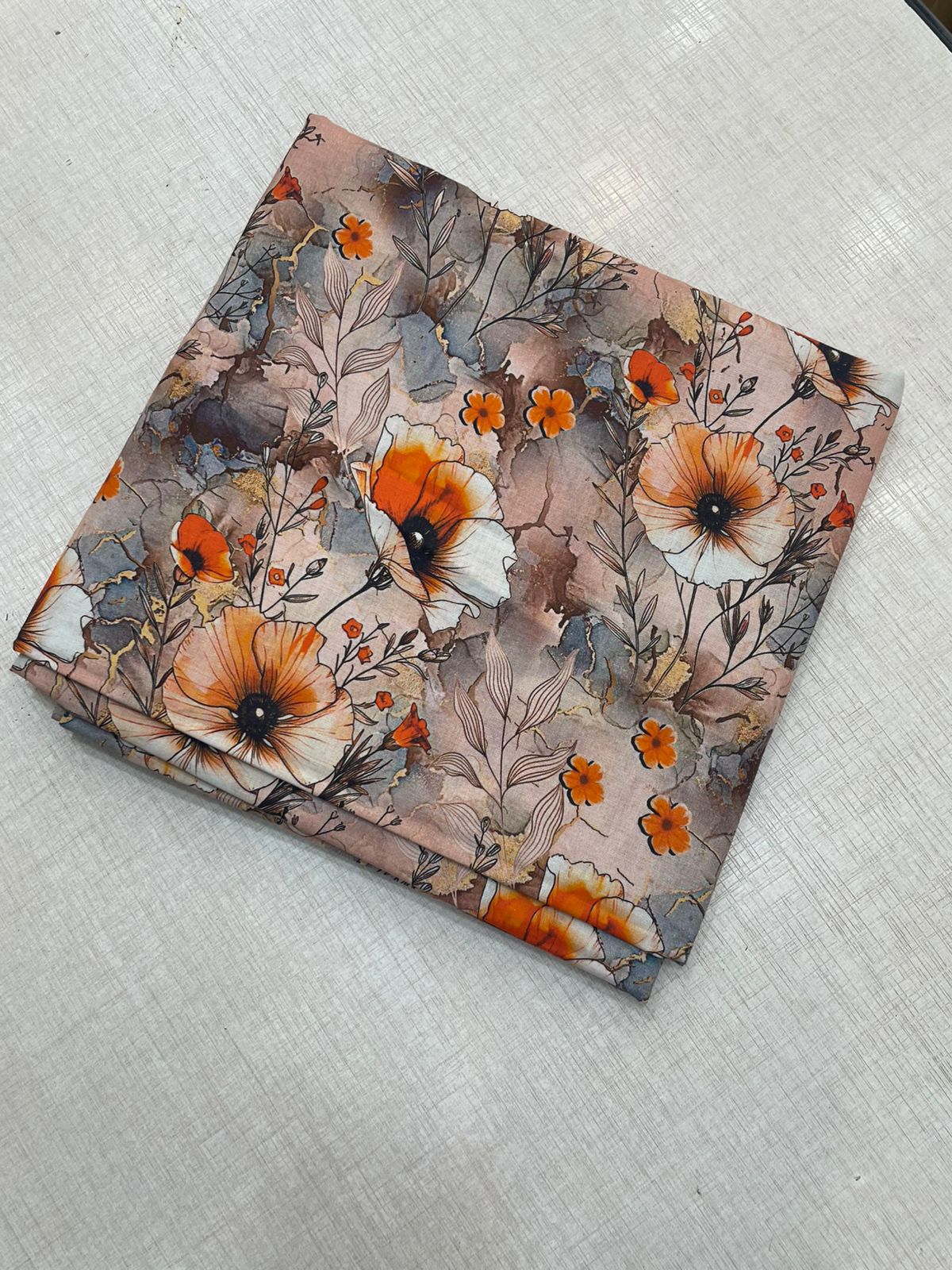 Digital Printed Cambric 2-Piece - 03