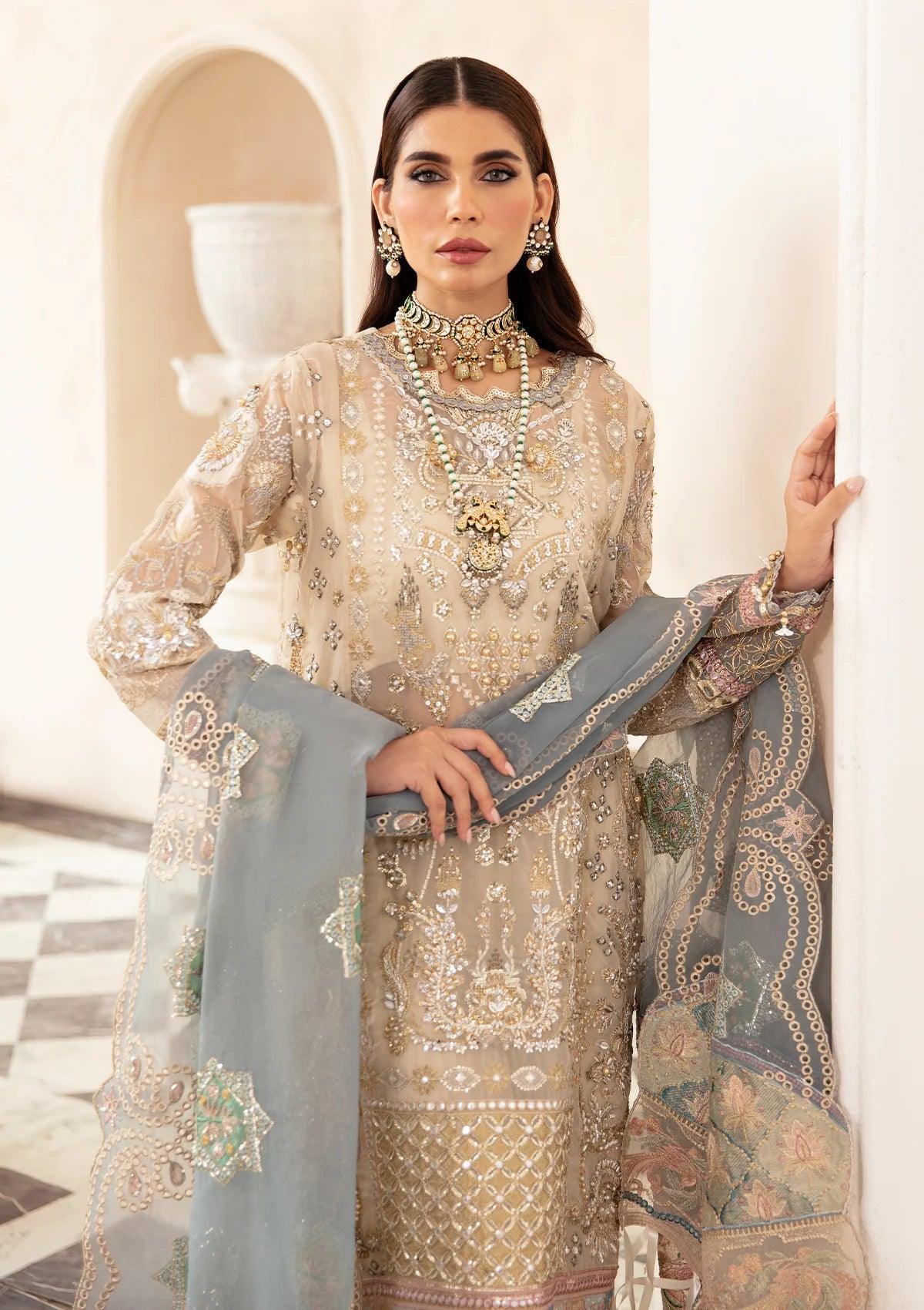 Elaf Hayat - 3 Piece Unstitched Suit