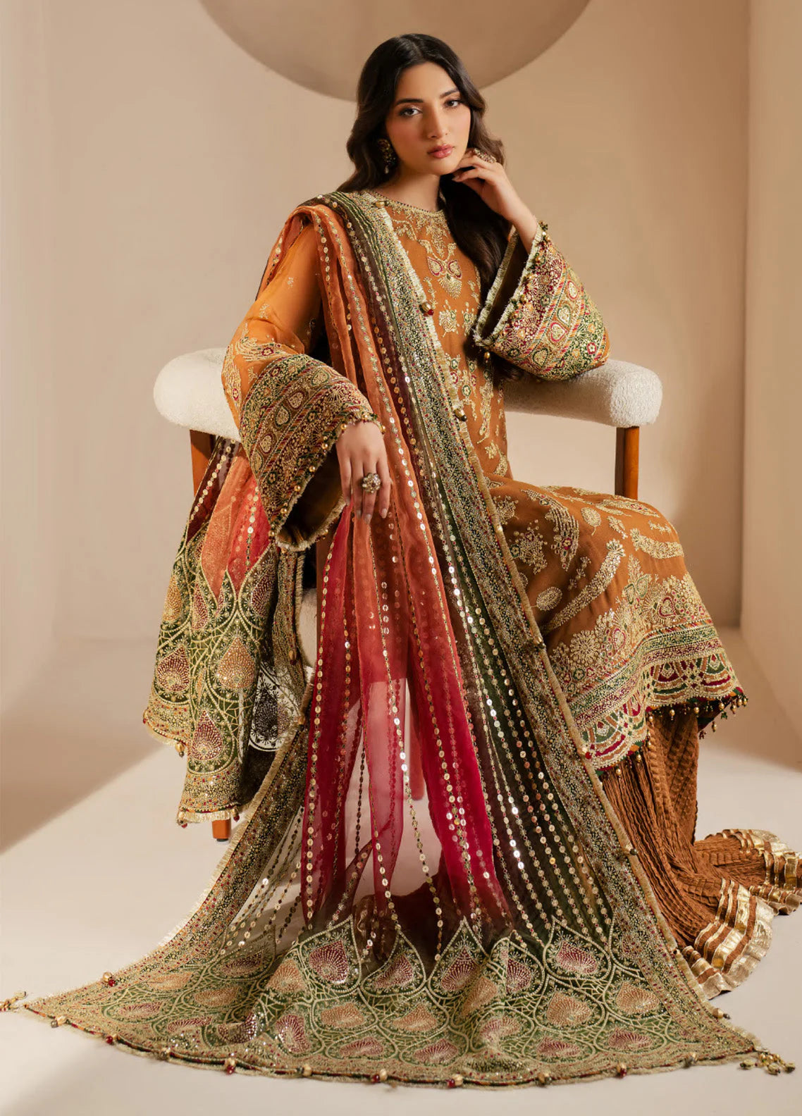 Jazmin - 3 Piece Unstitched Suit