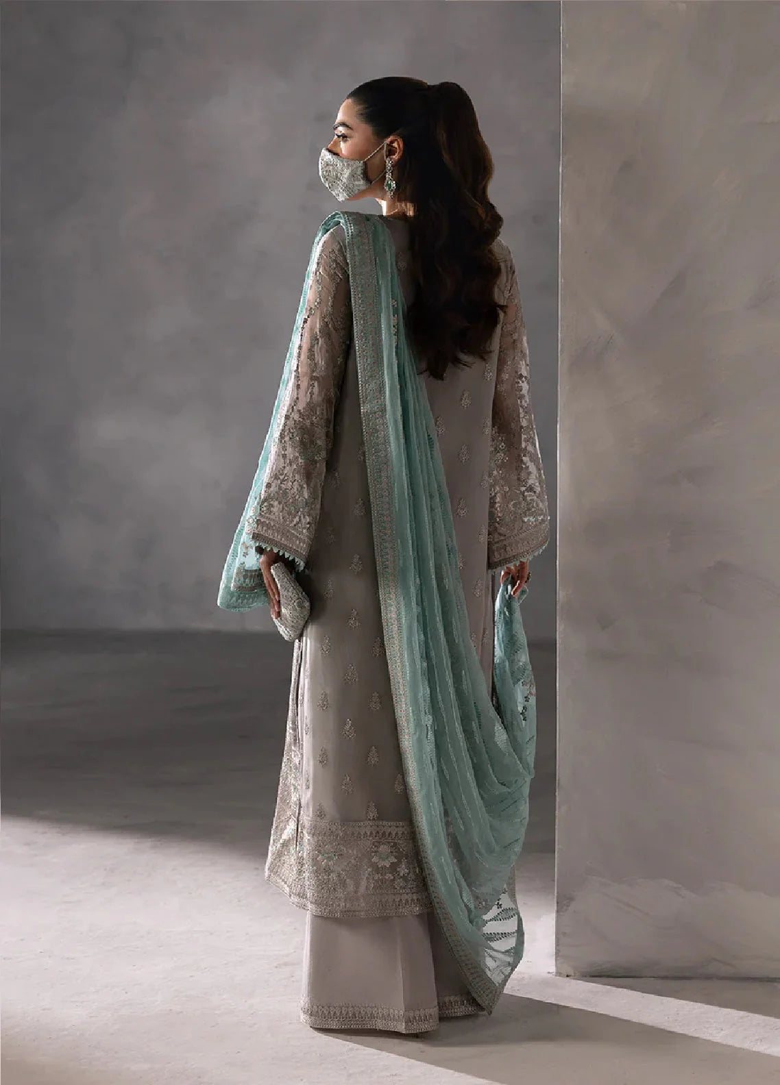 Laconic By Flossie - 3 Piece Unstitched Suit