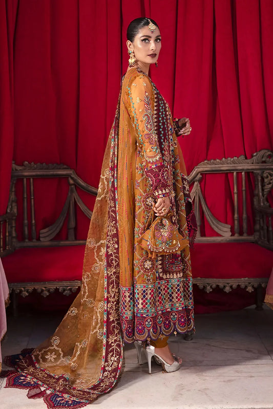 Nureh Jhoomro Luxury Wedding Edition ’25 | NL-40 – 3 Piece Unstitched Suit