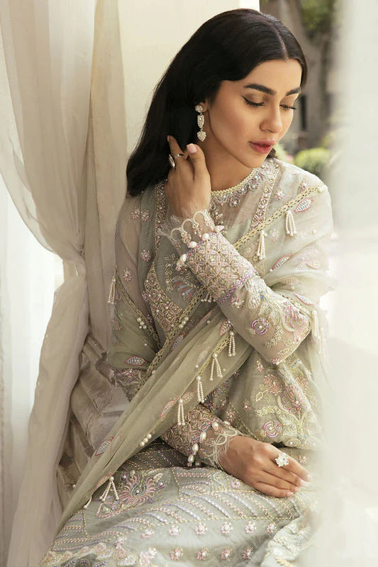 Dhoop Kinaray By Afrozeh Embroidered Net Unstitched 3 Piece Suit – NAGHMANA