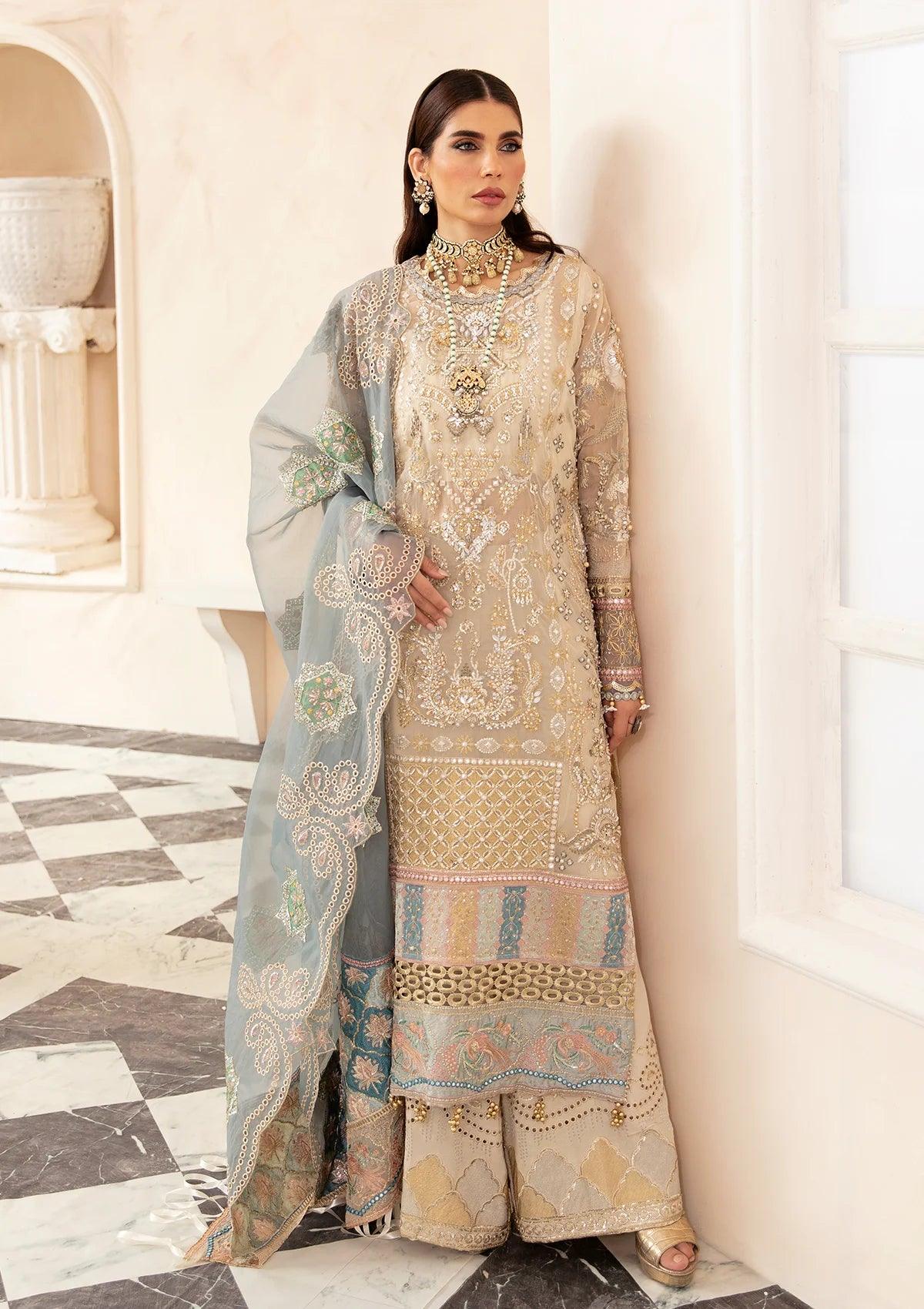 Elaf Hayat - 3 Piece Unstitched Suit