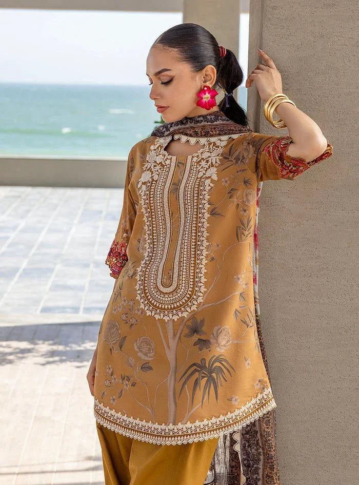 Tahra by Zainab Chottani – Luxury Embroidered Lawn 3-Piece Unstitched Suit