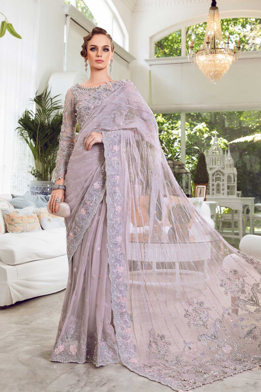 Rozanne by Maria B | Bridal Saree