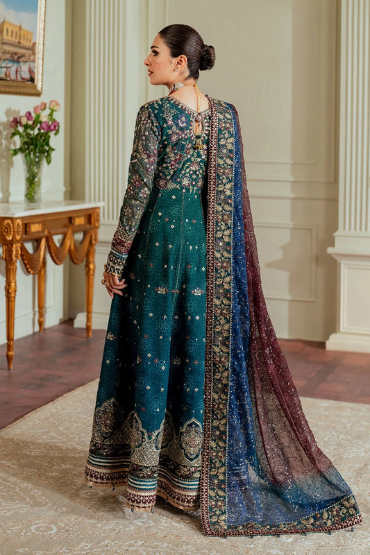 Baroque – Embroidered Chiffon CH12-01 | Luxury 3-Piece Unstitched Suit