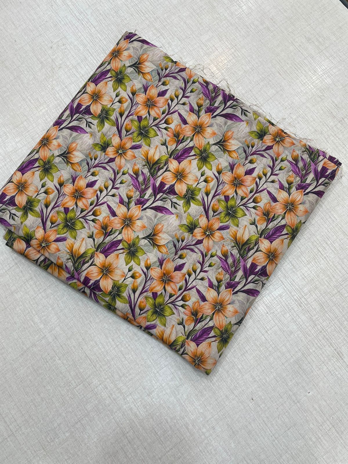 Digital Printed Cambric 2-Piece - 09