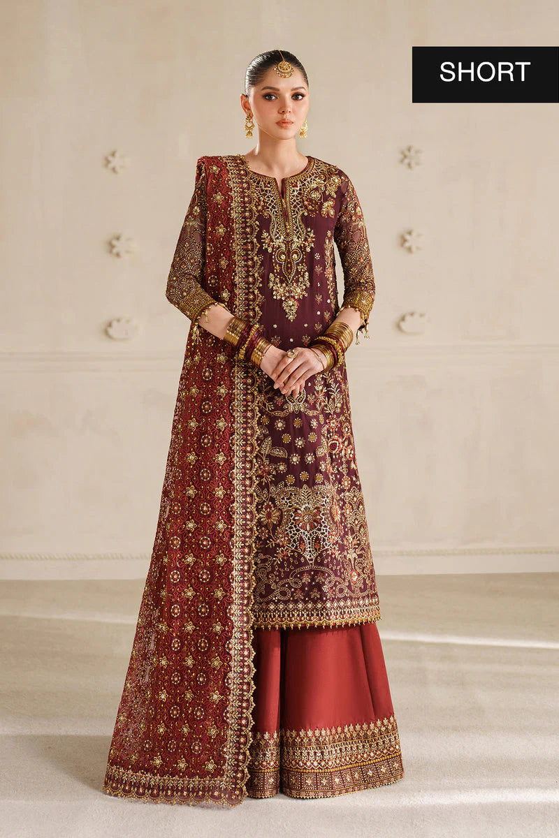 Baroque Chantelle Embroidered Chiffon Unstitched 3Pc Suit