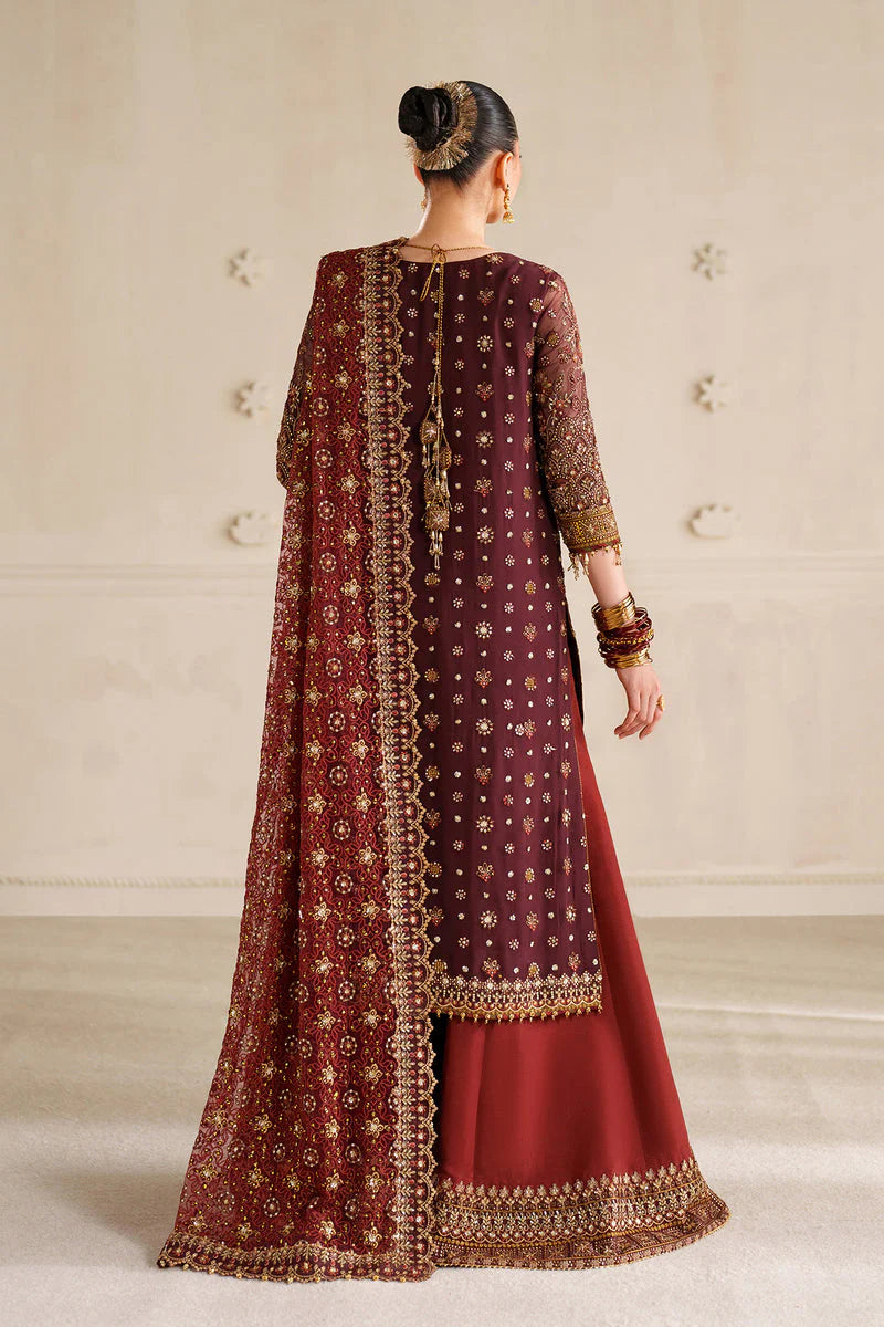 Baroque Chantelle Embroidered Chiffon Unstitched 3Pc Suit