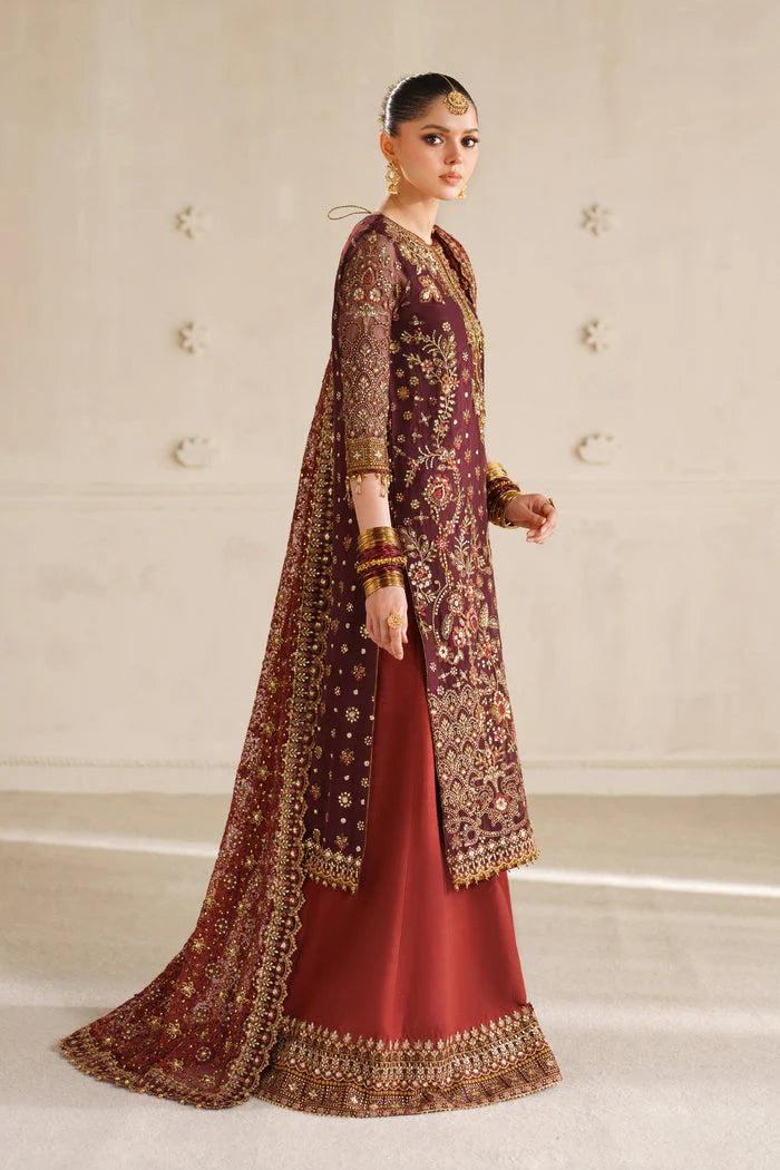 Baroque Chantelle Embroidered Chiffon Unstitched 3Pc Suit