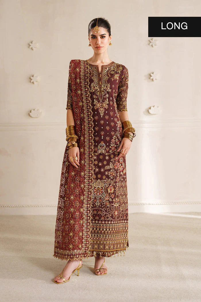 Baroque Chantelle Embroidered Chiffon Unstitched 3Pc Suit