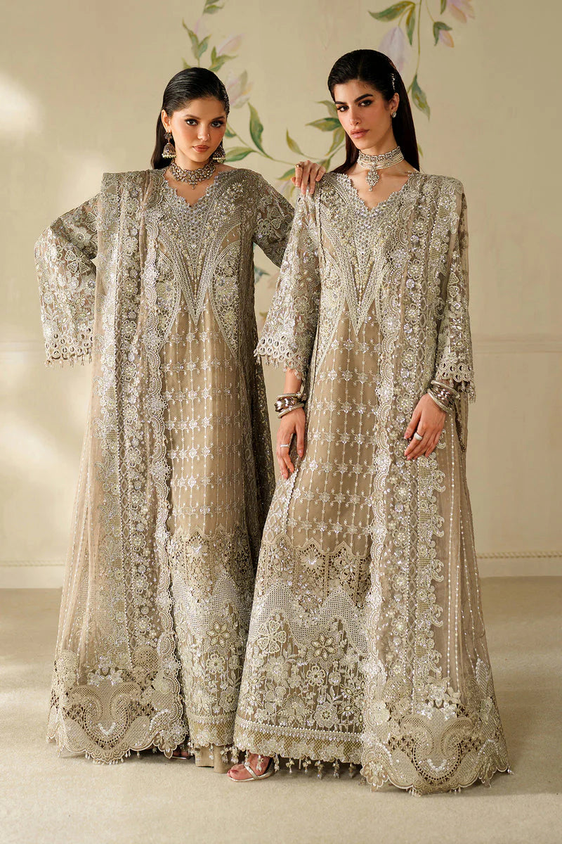 Baroque Chantelle Embroidered Chiffon Unstitched 3Pc Suit