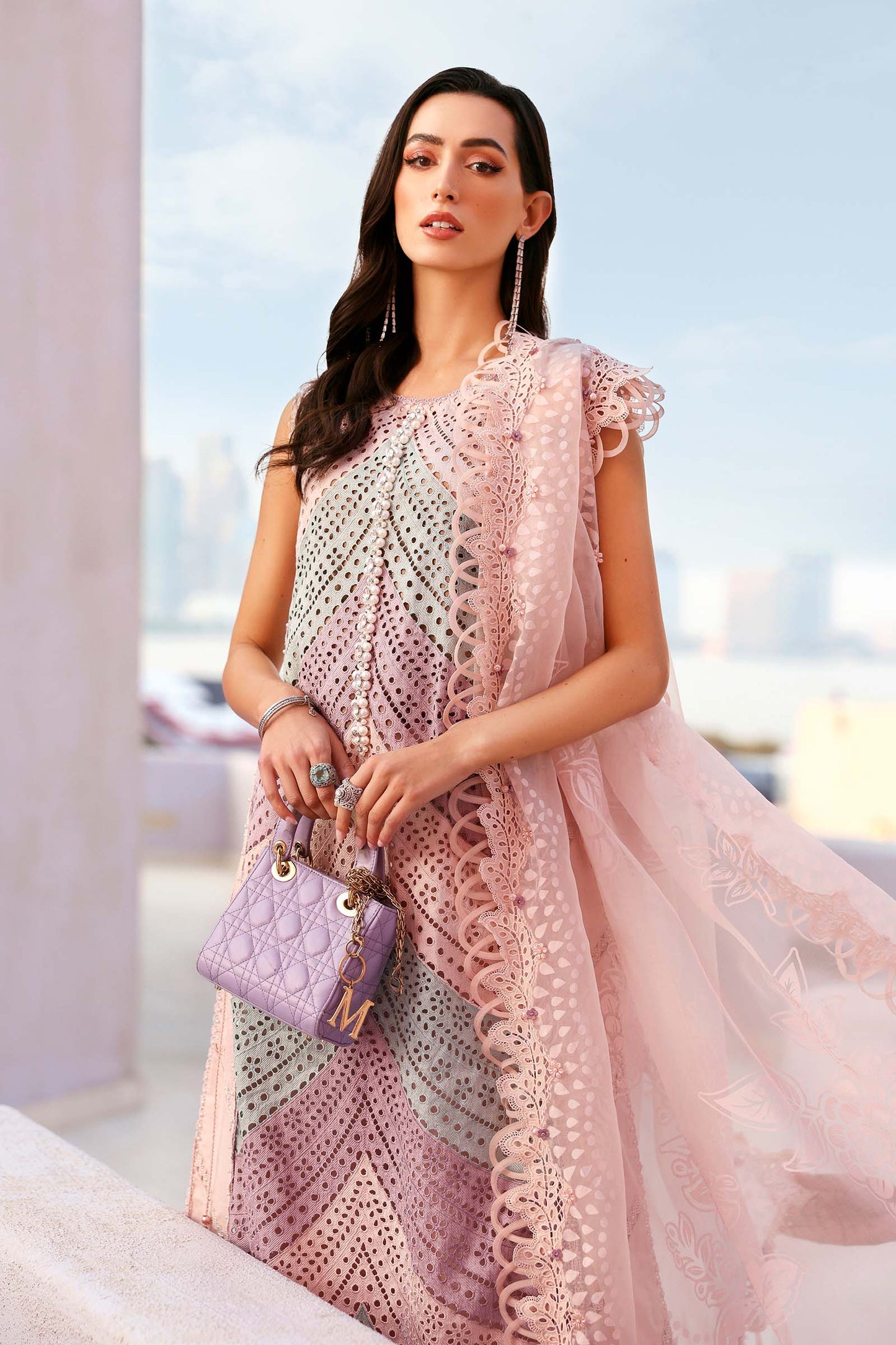 Maria.B Luxury Lawn Unstitched Embroidered