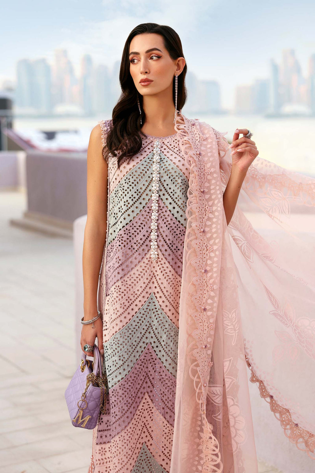 Maria.B Luxury Lawn Unstitched Embroidered