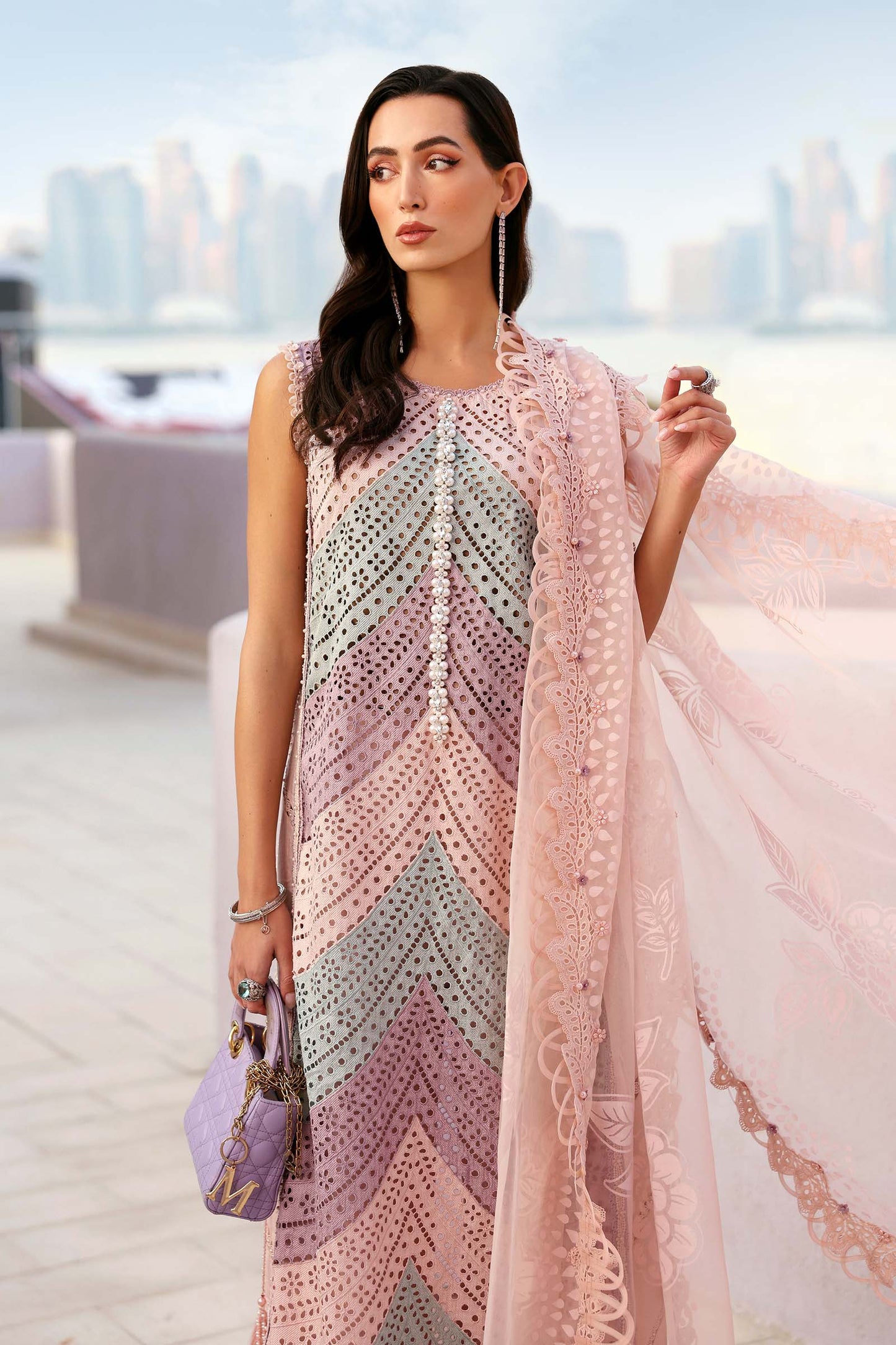 Maria.B Luxury Lawn Unstitched Embroidered
