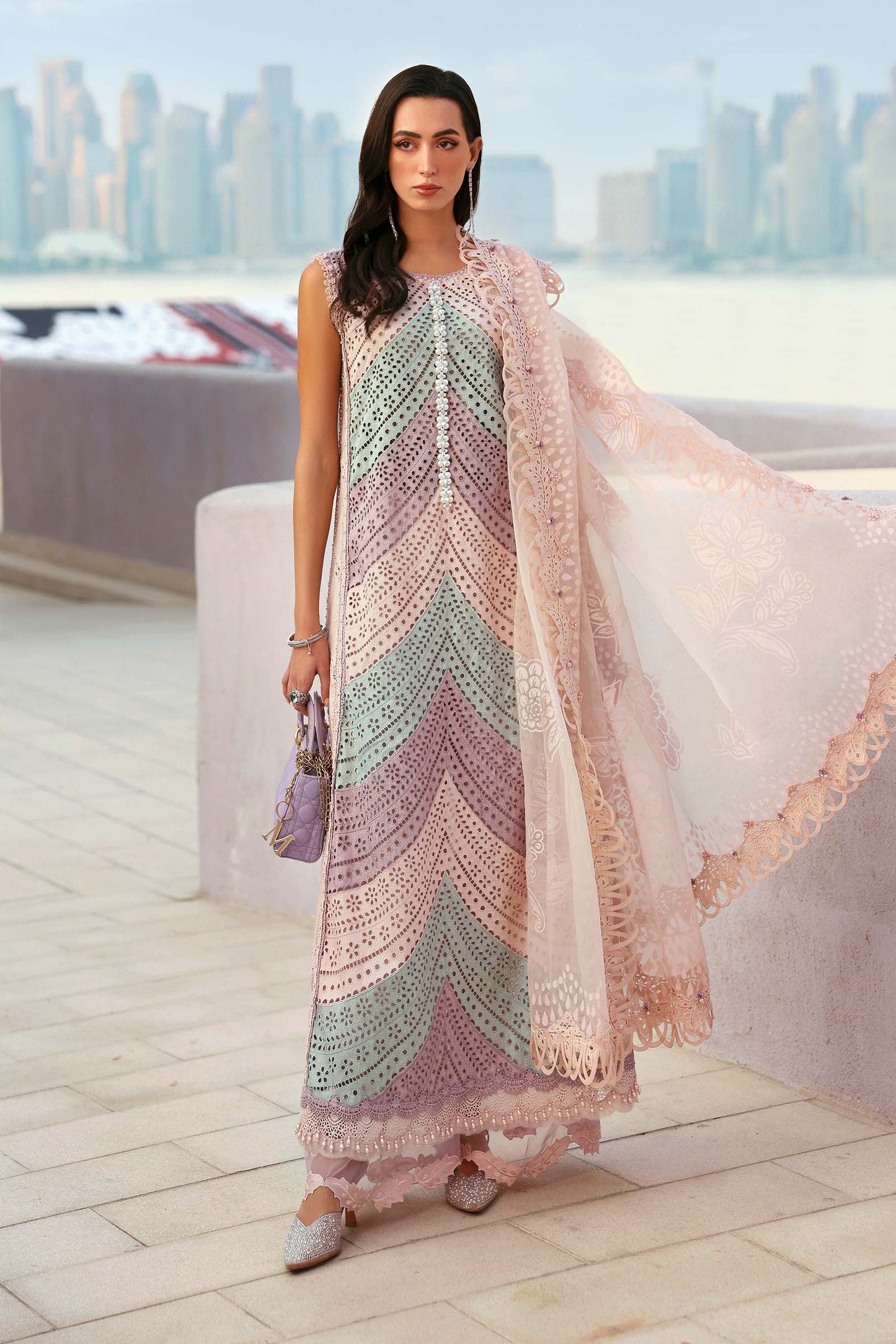 Maria.B Luxury Lawn Unstitched Embroidered