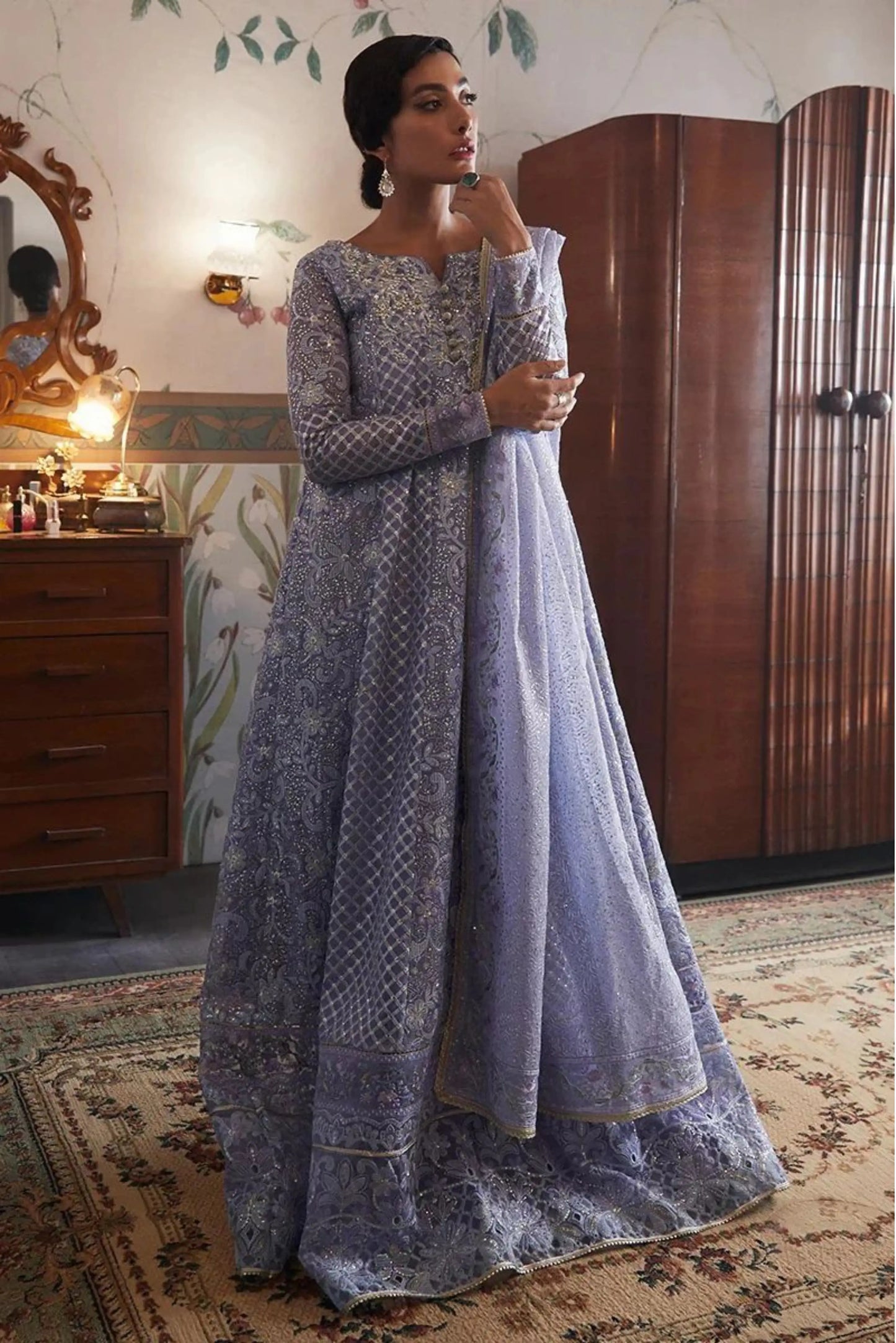 Qala by Mushq – Luxury Embroidered 3-Piece Unstitched Suit