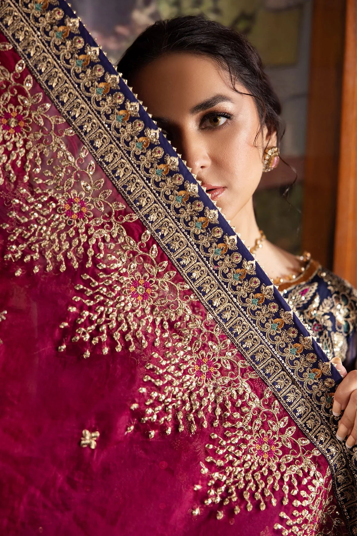 Nureh Alfaaz-Embroidered Unstitched 3 Pcs Suit