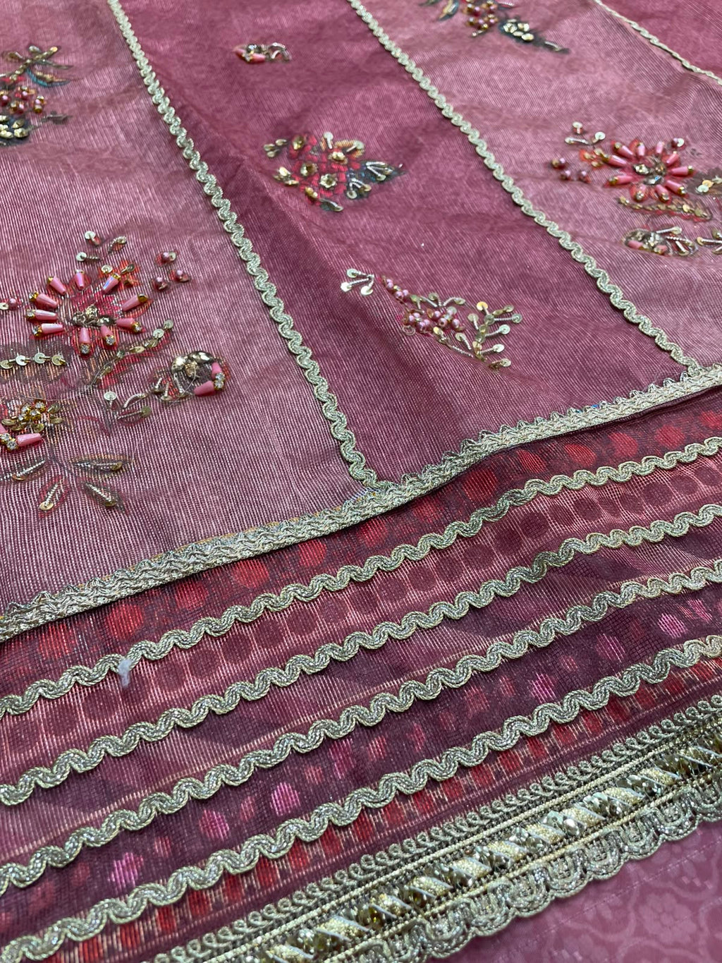 Noor by Saadia Asad Embroidered Cotton Net Unstitched 3Pc