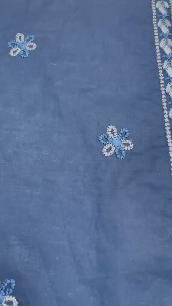 Elaf Blue Luxury Lawn Collection
