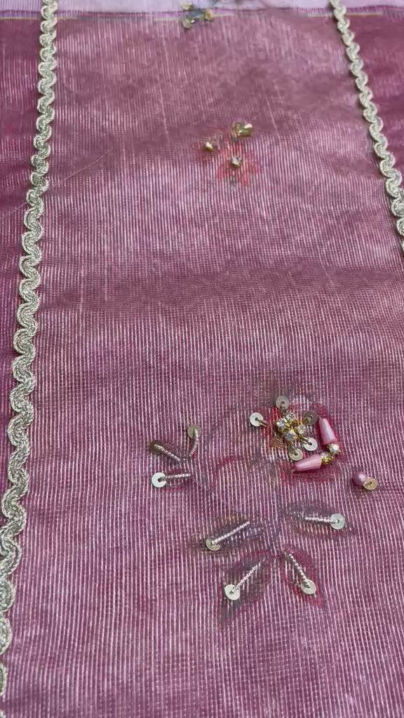 Noor by Saadia Asad Embroidered Cotton Net Unstitched 3Pc