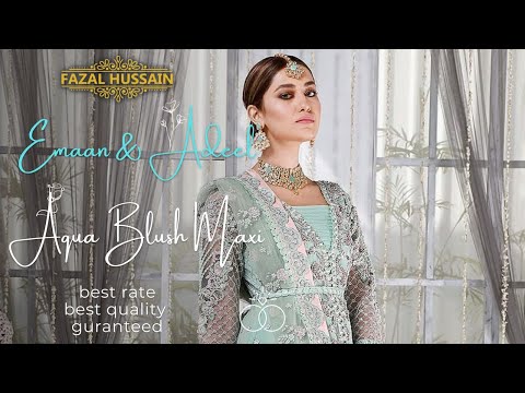 Emaan Adeel – Mahermah Bridal Collection 2021 | Rang-e-Aab MB-06