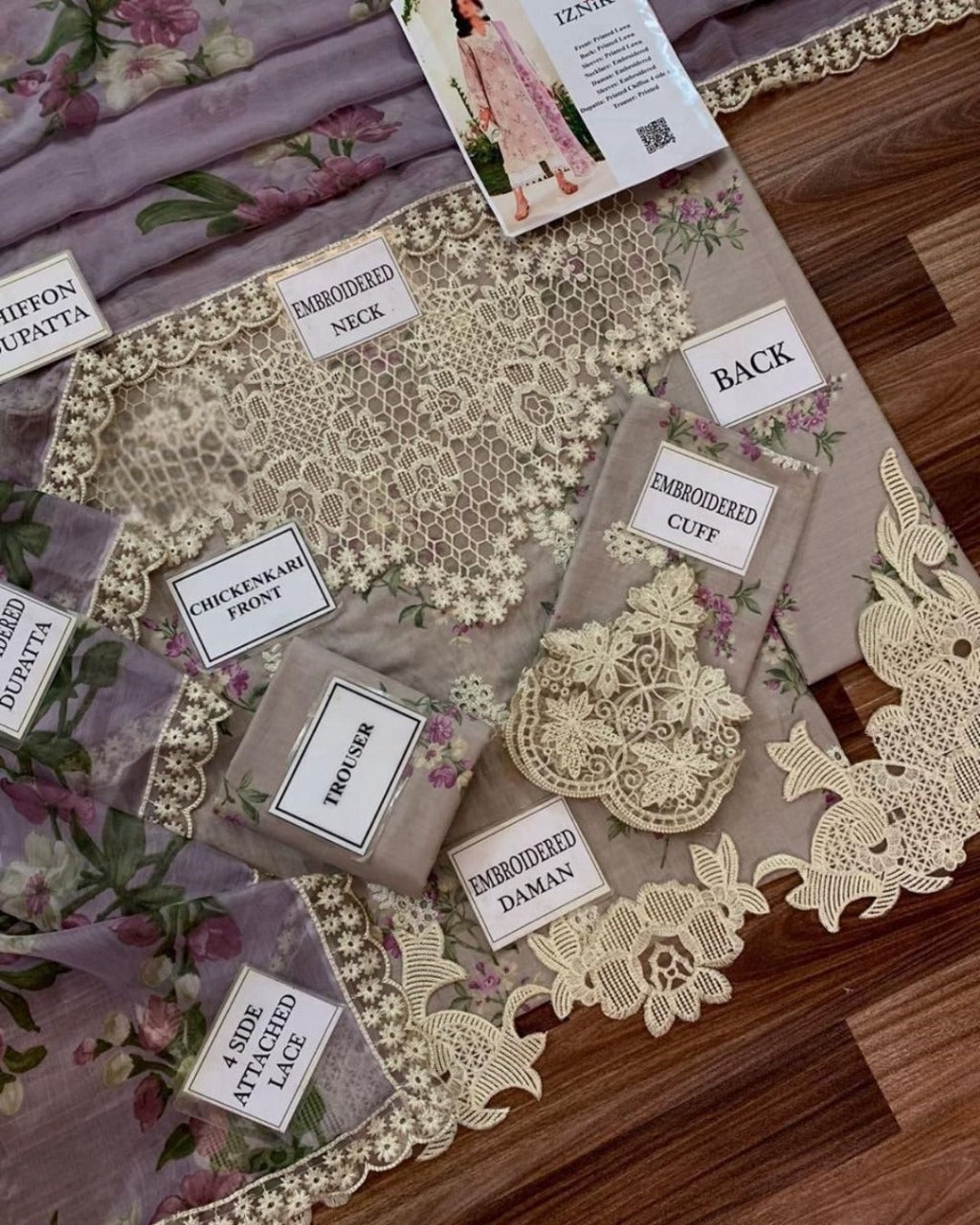 Iznik – Festive Edition IFE-09 | Luxury 3-Piece Unstitched Suit