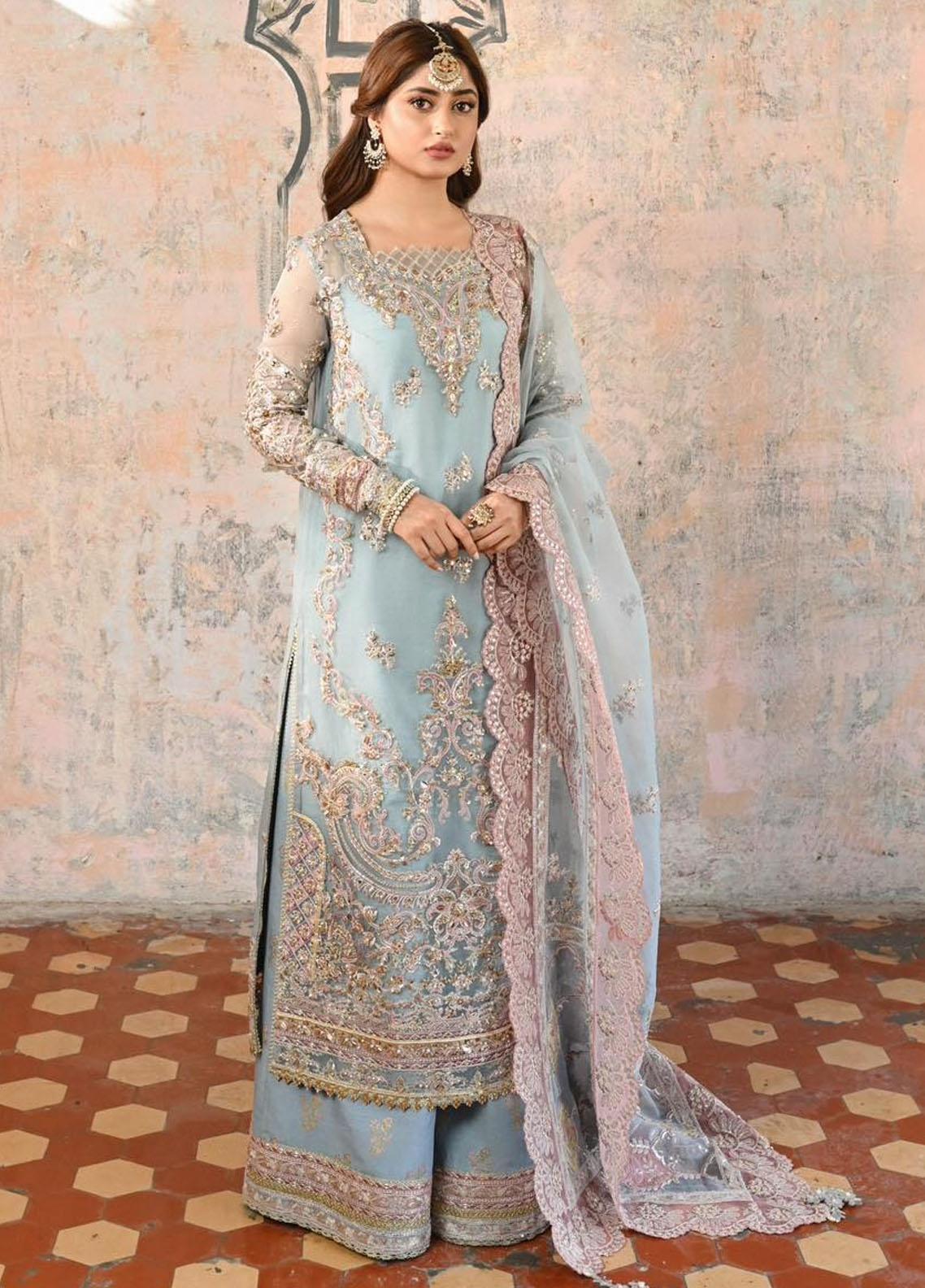 Qalamkar – Nilofer 3 Piece Unstitched